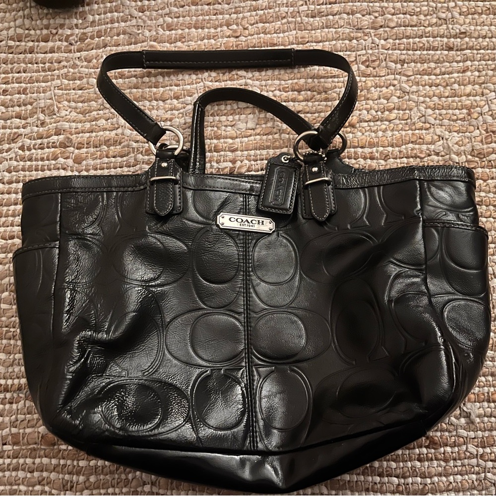 Vintage 90s Coach Tote